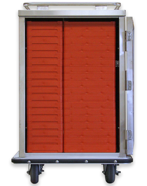 ServeSmart SmartTrays and SmartCarts correctional meal delivery system