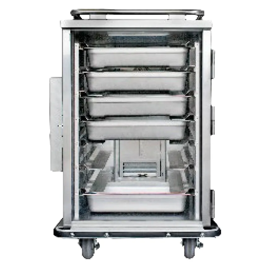 JZ-6UBT jail heated bulk food meal delivery cart