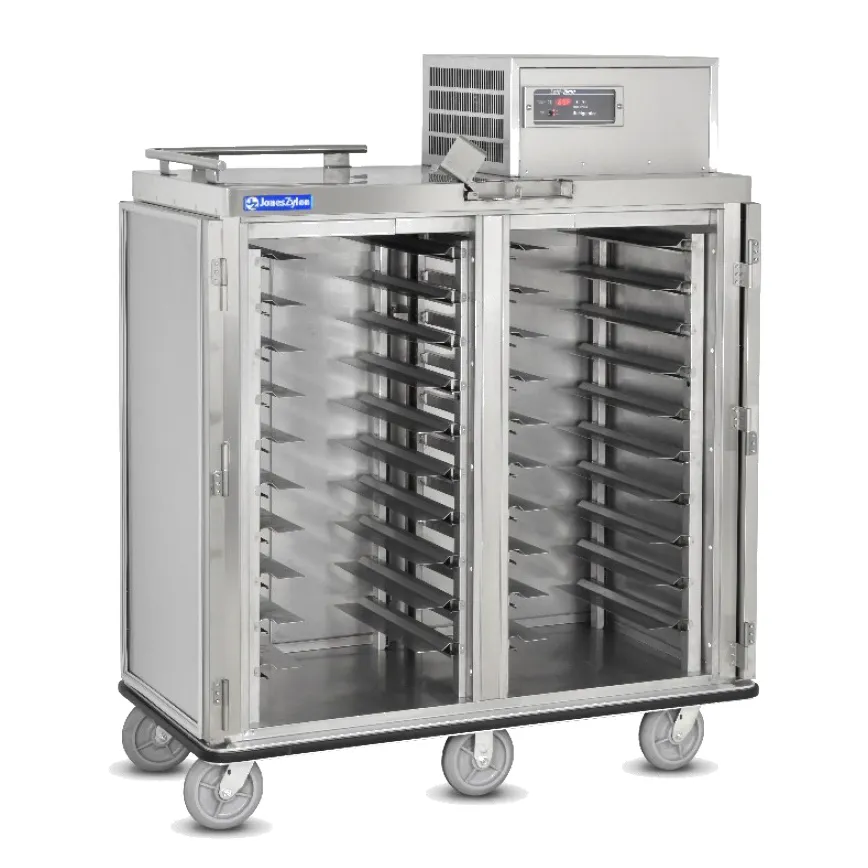 JZ-144 jail heated bulk food meal delivery cart