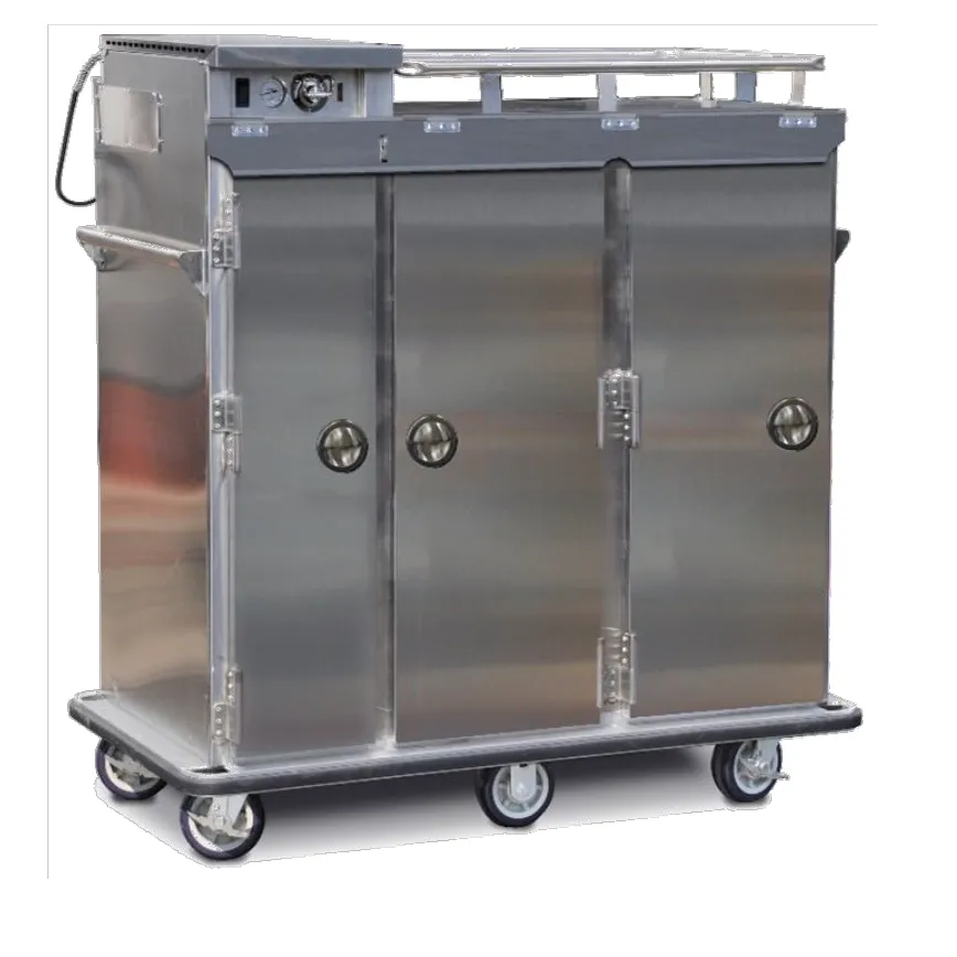 JZHA-60 correctional heated and ambient meal delivery cart
